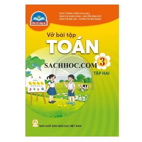 Vở Bài Tập Toán Lớp 3 Tập 2 - Bộ Chân Trời Sáng Tạo