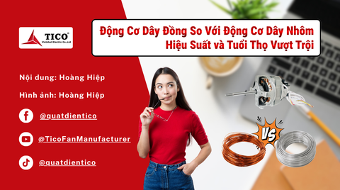 Động Cơ Dây Đồng So Với Động Cơ Dây Nhôm: Hiệu Suất và Tuổi Thọ Vượt Trội