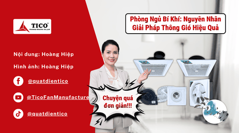 Phòng Ngủ Bí Khí: Nguyên Nhân & Giải Pháp Thông Gió Hiệu Quả