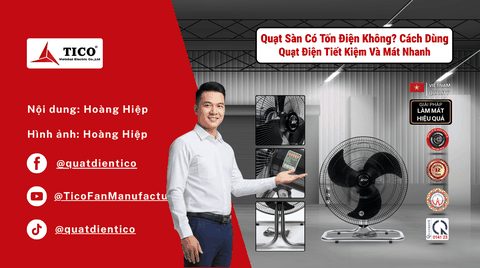 Quạt Sàn Có Tốn Điện Không? Cách Dùng Quạt Điện Tiết Kiệm Và Mát Nhanh