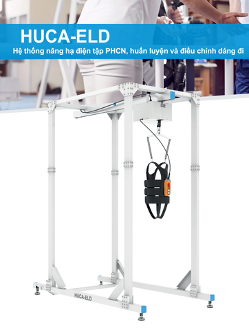 Hệ thống nâng hạ điện tập PHCN, huấn luyện và điều chỉnh dáng đi
