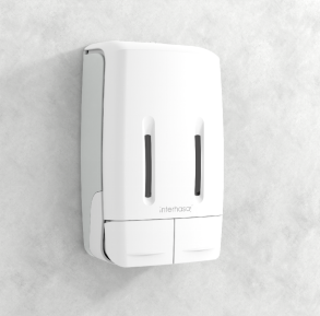 Hộp đựng nước rửa tay gắn tường interhasa