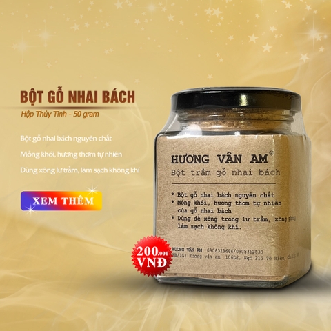 Bột trầm gỗ nhai bách