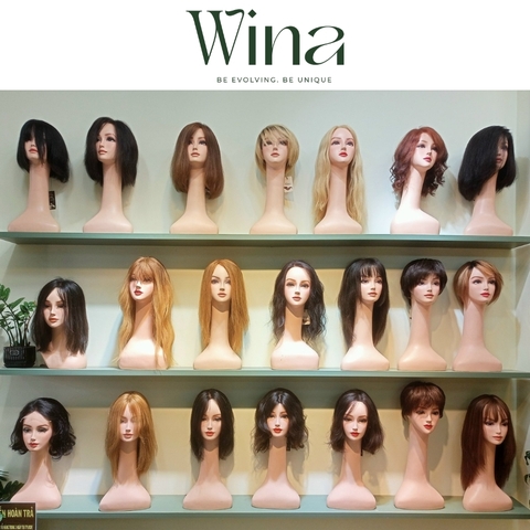 Tuổi Thọ của Tóc Giả: So sánh giữa tóc giả nguyên đầu thông thường và tóc giả thủ công toàn đầu tại Wina