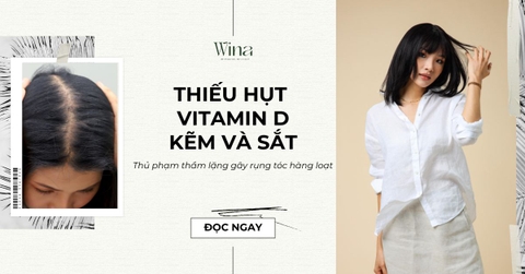 Thiếu Hụt Vitamin D, Kẽm Và Sắt: Thủ Phạm Thầm Lặng Gây Rụng Tóc Hàng Loạt