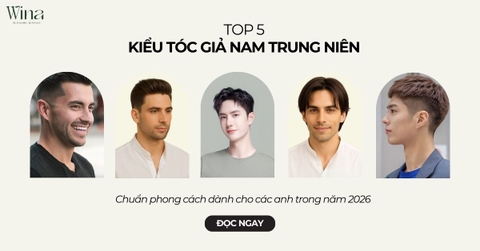 Top 5 Kiểu Tóc Giả Nam Trung Niên Chuẩn Phong Cách Quý Ông 2026