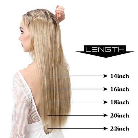 Tóc Giả Nối Dài WINA Sợi Dây Không Dùng Kẹp WTK-09 60cm