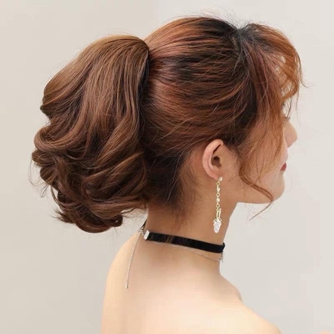 Tóc Cột Giả Quặm 25cm - 30cm TC-1 | Wina Wigs