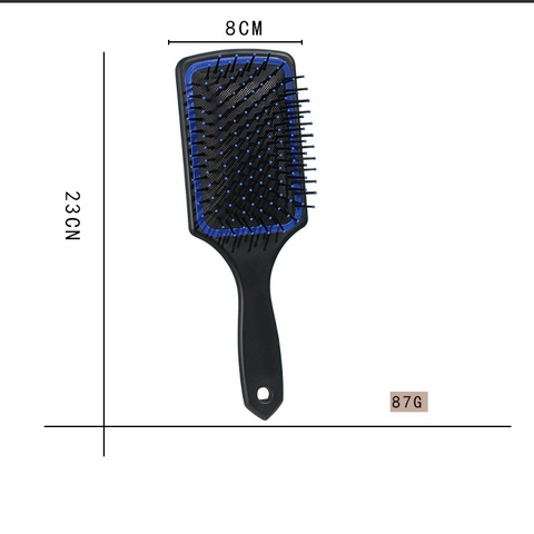 Lược Gỡ Rối Bảng Lớn WINA Đen Viền Xanh Đỏ Đen Chuyên Dụng Cho Tóc Giả