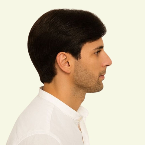 Tóc Giả Nam Hai Mái Nguyên Đầu Bằng Tóc Thật | Wina Wigs