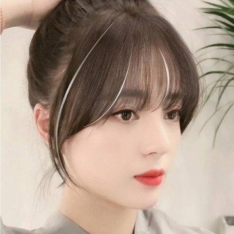 Tóc Mái Thưa Bằng Tóc Thật Chẻ Ngôi Wina Wigs