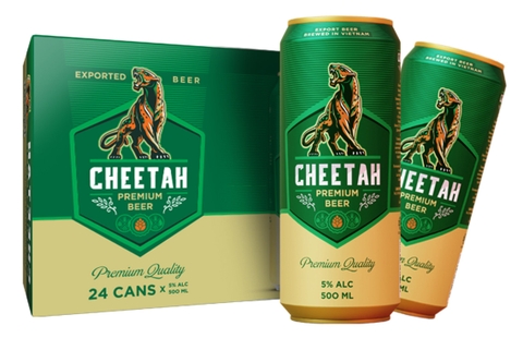 THÙNG 24 LON CHEETAH 500ML - NHẬP MÃ FREESHIPTOANQUOC