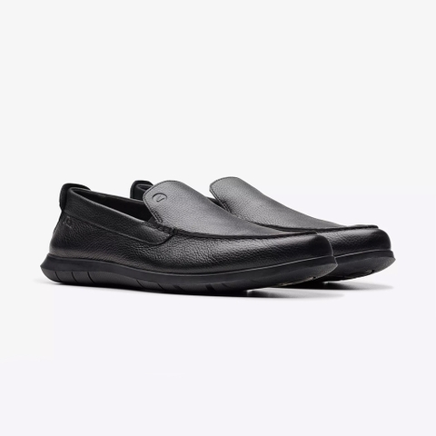 Giày lười da nam Clarks Flx Stp – Màu Đen