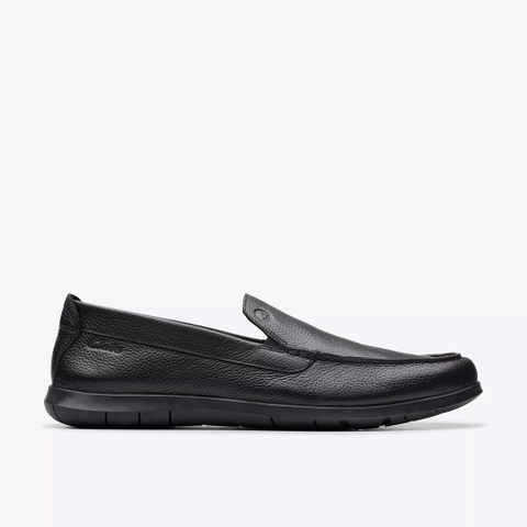 Giày lười da nam Clarks Flx Stp – Màu Đen