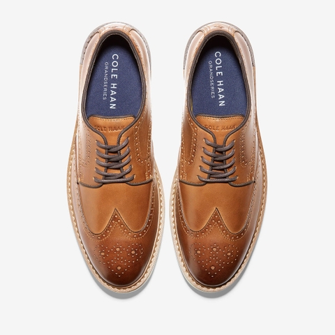 Giày Cole Haan Goto Wing Oxford – Màu nâu vàng