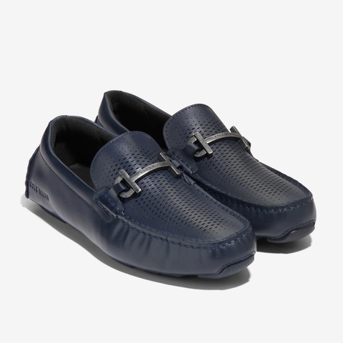 Giày lười Cole Haan Grand Laser Bit Driver – Màu Navy