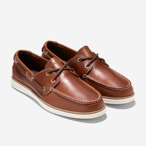 Giày nam Cole Haan GP Windward Boat – Màu nâu