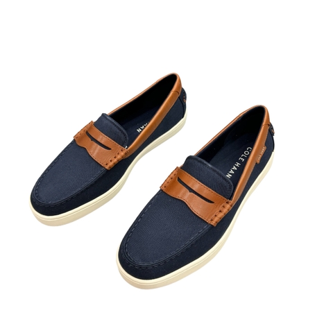 Giày Cole Haan Nantucket Canvas – Xanh Navy