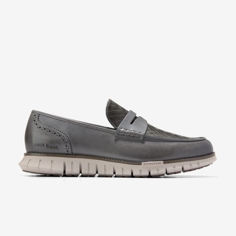 Giày lười nam Cole Haan ZERØGRAND Remastered Penny Loafers – Màu xám khói