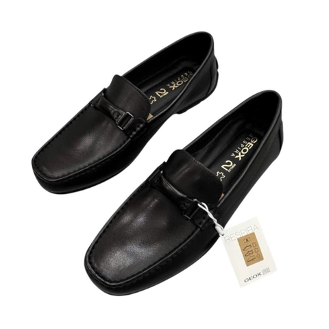 Giày lười nam Geox Moner – Màu đen