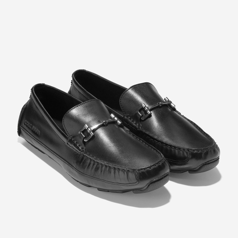Giày lười nam Cole Haan Wyatt Bit Driver – Màu Đen