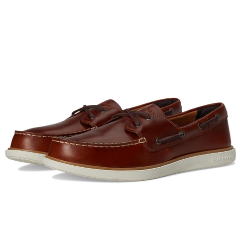 Giày lười nam Cole Haan GCC Boat – Màu Nâu