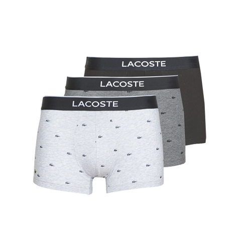 Quần lót cotton nam Lacoste boxer 5h3411-51-VDP (1 set bao gồm 3 chiếc)