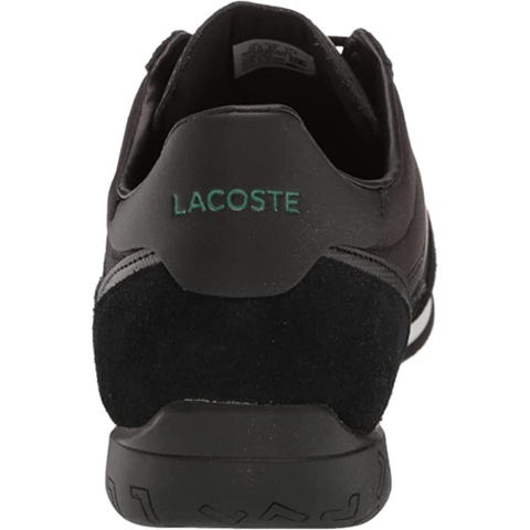 Giày nam Lacoste Angular Textile and Leather 222 – Đen