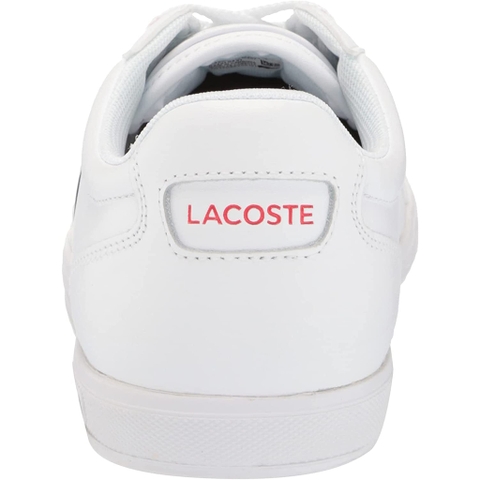 Giày Lacoste Europa 0121 – Trắng-Navy-Đỏ