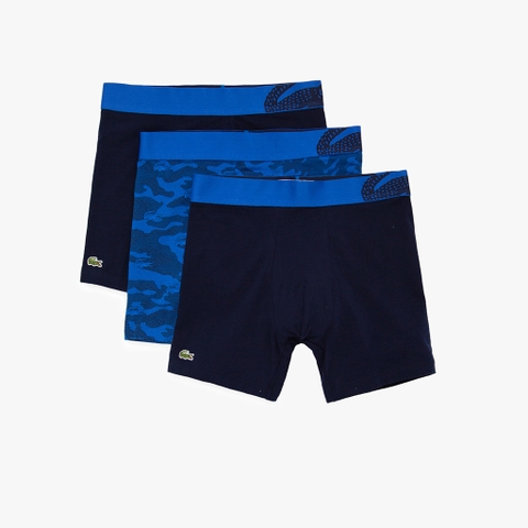 Quần lót cotton nam Lacoste boxer 6h9902-51-8w1 (1 set bao gồm 3 chiếc)