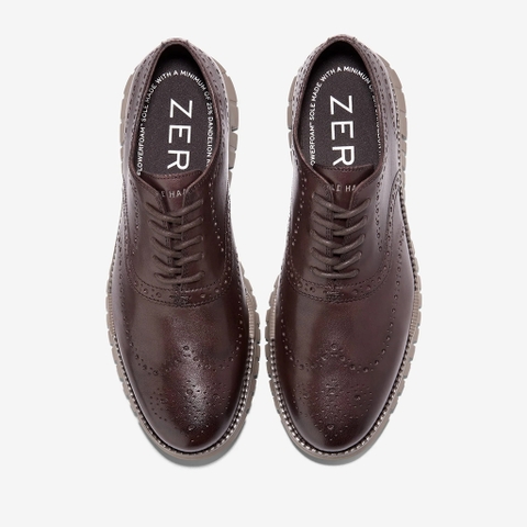 Giày nam Cole Haan Zerøgrand Oxford – Màu Nâu Chocolate