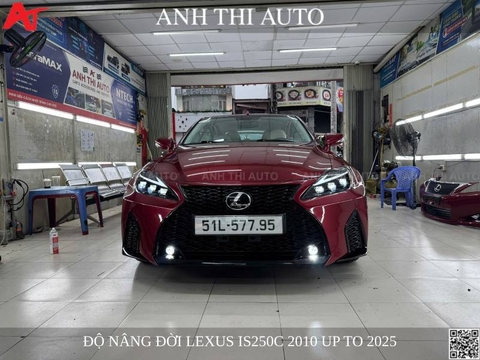 Độ bodykit nâng đời Lexus IS250C 2010 lên 2025