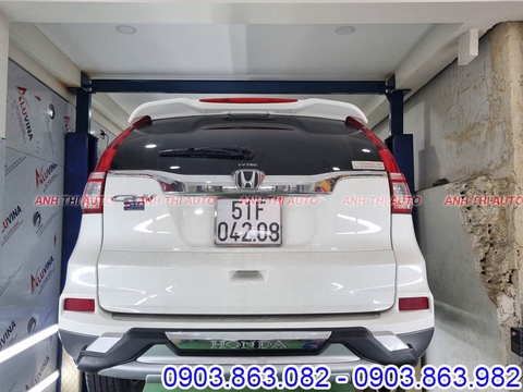 Lắp Ốp Cản Sau Cho Xe Honda CRV 2016