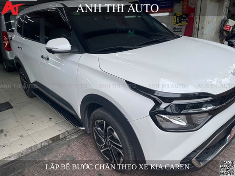 Combo phụ kiện Kia Carens: Bệ bước chân, vè che mưa và lồng vè bánh sau