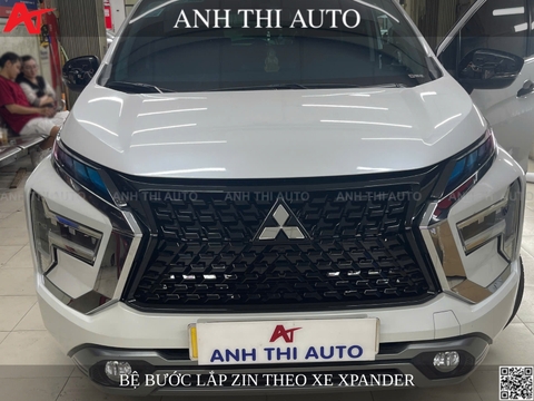 MITSUBISHI XPANDER LẮP BỆ BƯỚC CHÂN VÀ ĐỘ MẶT CA LĂNG KIỂU LEXUS