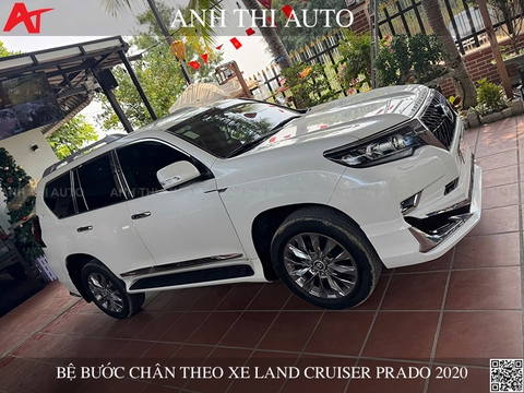 Bệ Bước Chân Lên Xuống Xe Toyota Land Cruiser Prado