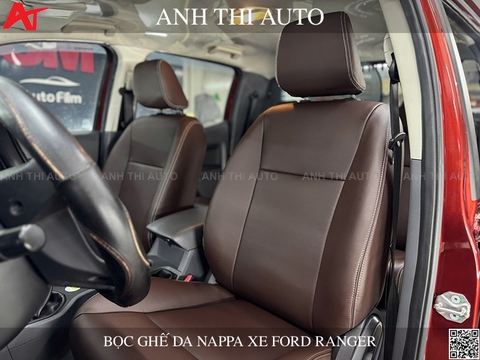 Combo Bọc Ghế Da Nappa + Màn Hình Android Xe Ford Ranger