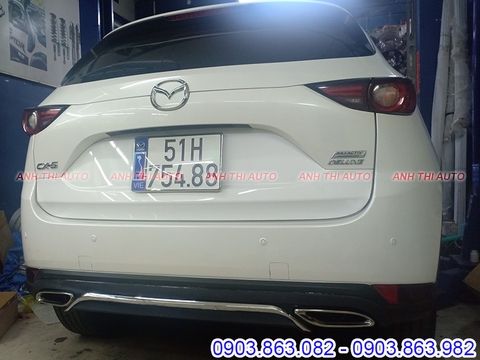 Độ Pô Cho Xe Mazda CX5 Kiểu Mercedes