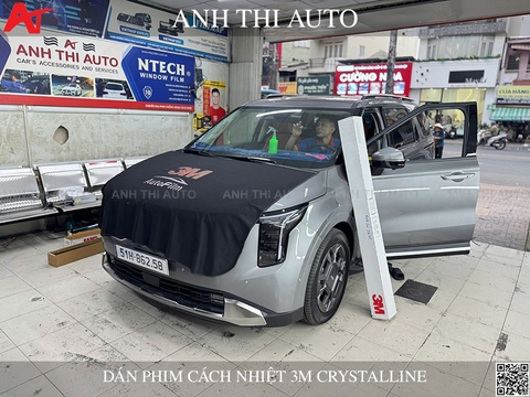 Dán Film Cách Nhiệt 3M Crystalline Cho KIA Carnival 2026