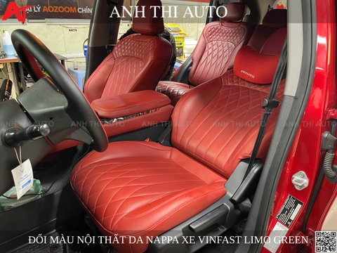 Combo đổi màu nội thất VinFast Limo Green