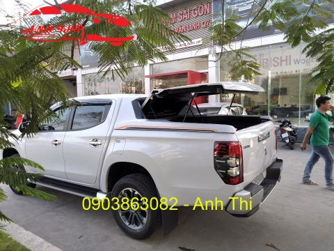 NẮP THÙNG THẤP 90 ĐỘ THEO XE MITSUBISHI TRITON 2019