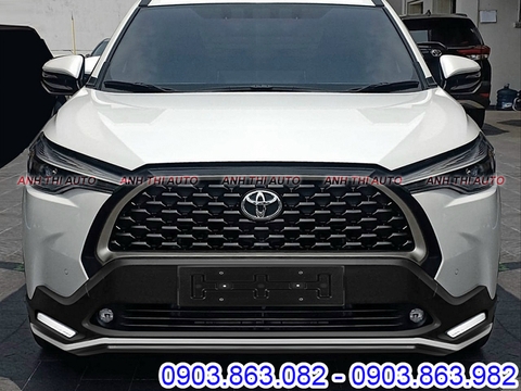 Ốp cản trước sau theo xe Toyota Corolla Cross 2021