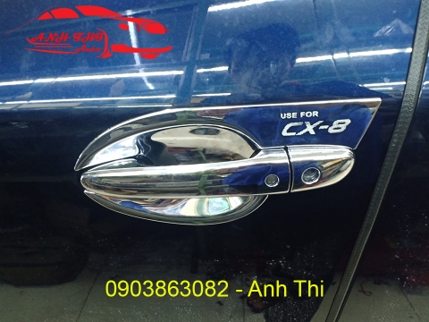 TAY CHÉN CỬA THEO XE MAZDA CX8 INOX