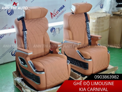 Mẫu ghế Limousine cho Kia Carnival