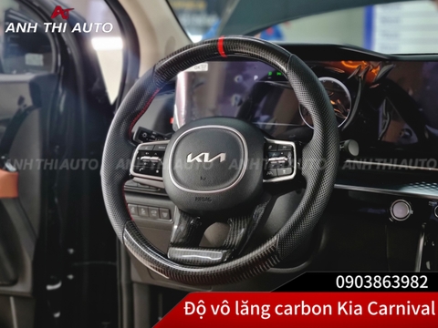 Độ Vô Lăng carbon KIA Carnival