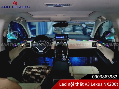 Độ Led Nội Thất V3 Lexus NX200T