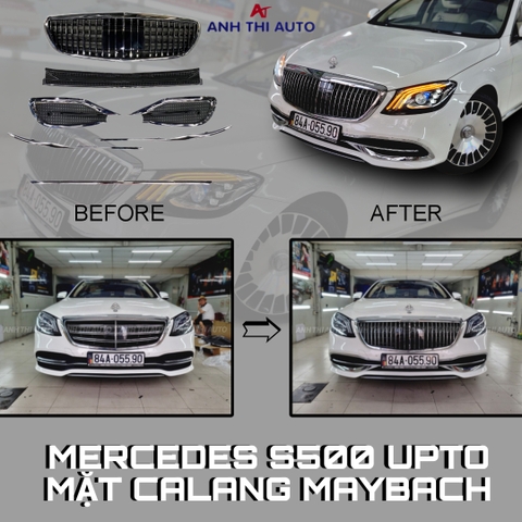Mercedes S500 Độ Mặt Calang Maybach