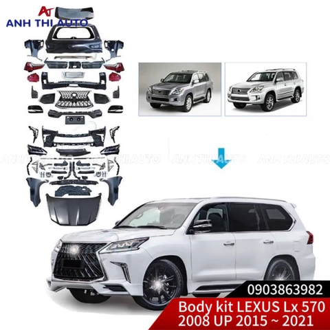 Body Kit Cho Lexus LX570 2008 Up 2021