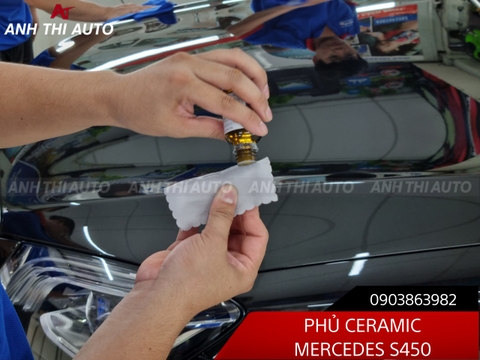 Phủ Ceramic Mercedes S450