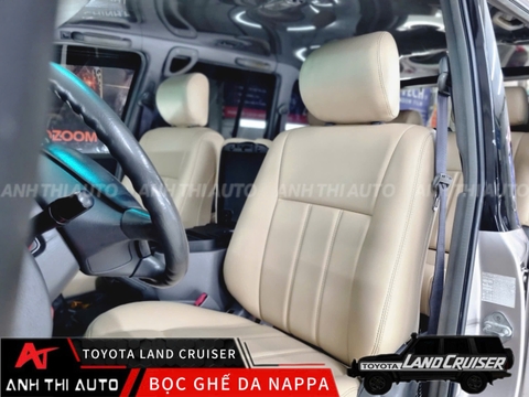 Bọc Ghế Da Nappa Toyota Land Cruiser
